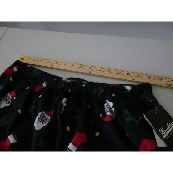 Brooklyn Cloth Men’s Holiday Pajama Pants – Santa & Christmas Print - Picture 8 of 13